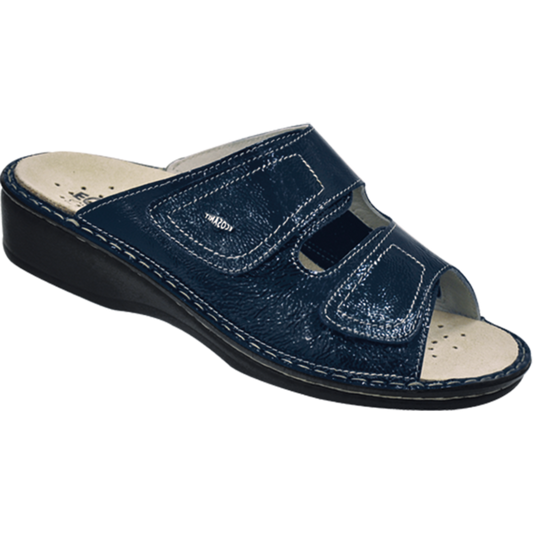 ECOSANIT - CIABATTA CLEA A Naplak/Reptilia Blu